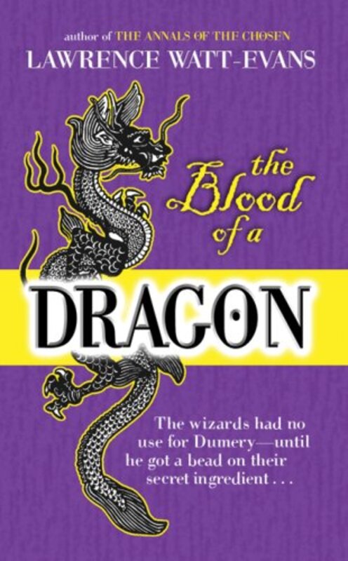 Book cover for "The Blood of a Dragon" by Lawrence Watt-Evans