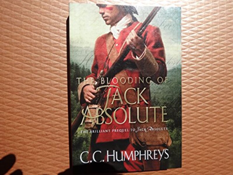 Book cover for "The Blooding of Jack Absolute" by Chris CC Humphreys
