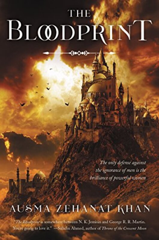 Book cover for "The Bloodprint" by Ausma Zehanat Khan