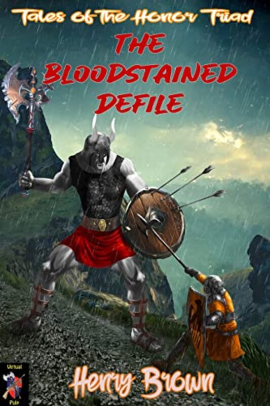 Book cover for "The Bloodstained Defile" by Henry Brown