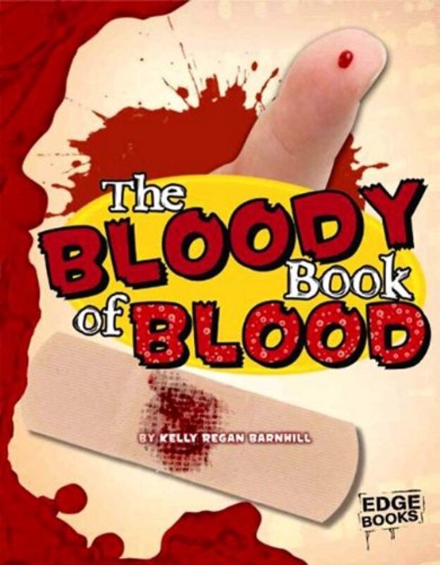 Book cover for "The Bloody Book of Blood" by Kelly Barnhill