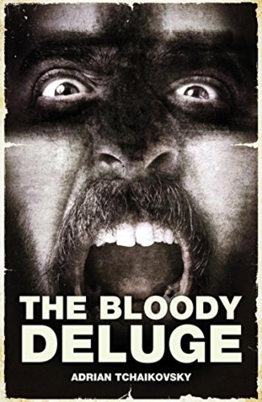 Book cover for "The Bloody Deluge" by Adrian Tchaikovsky