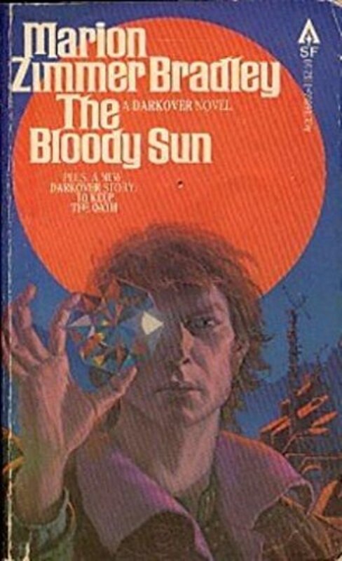 Book cover for "The Bloody Sun" by Marion Zimmer Bradley