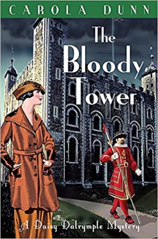 Book cover for "The Bloody Tower" by Carola Dunn