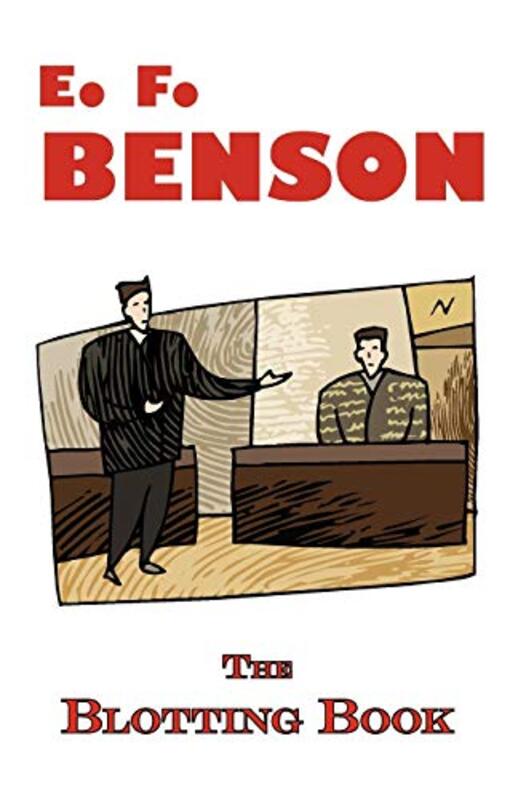 Book cover for "The Blotting Book" by EF Benson