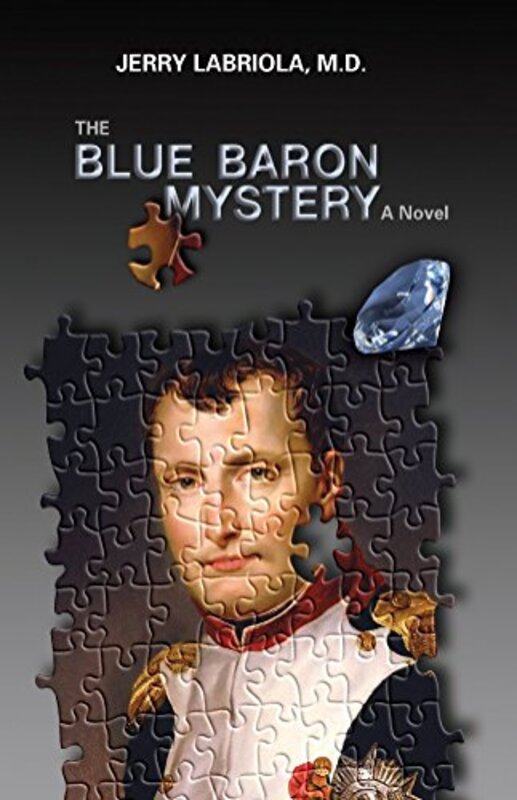 Book cover for "The Blue Baron Mystery" by Jerry Labriola