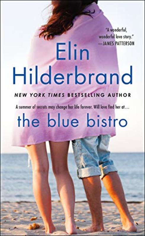 Book cover for "The Blue Bistro" by Elin Hilderbrand