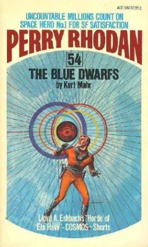 Book cover for "The Blue Dwarfs" by Kurt Brand