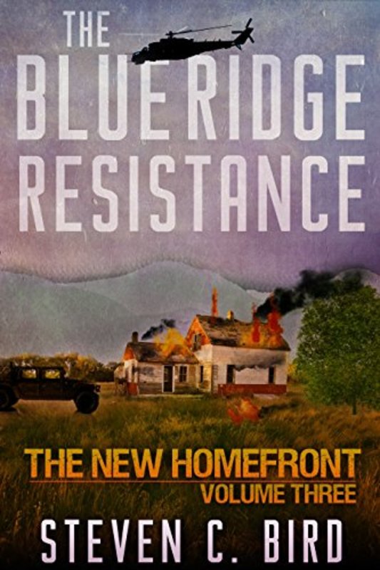 Book cover for "The Blue Ridge Resistance" by Steven C Bird