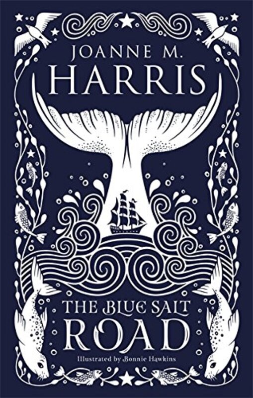 Book cover for "The Blue Salt Road" by Joanne M Harris