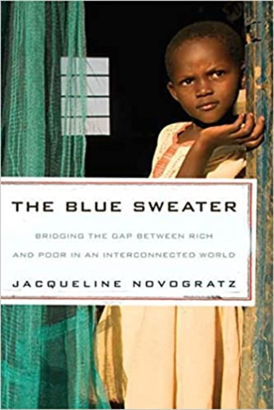Book cover for "The Blue Sweater"