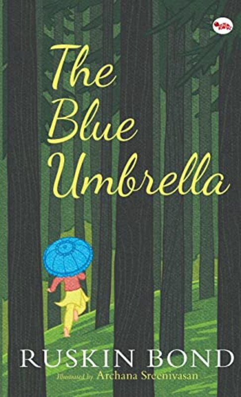 Book cover for "The Blue Umbrella" by Ruskin Bond