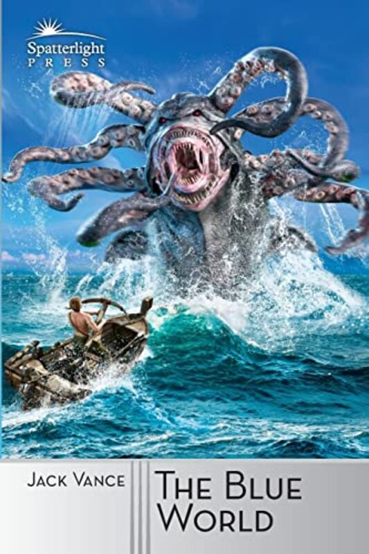 Book cover for "The Blue World" by Jack Vance