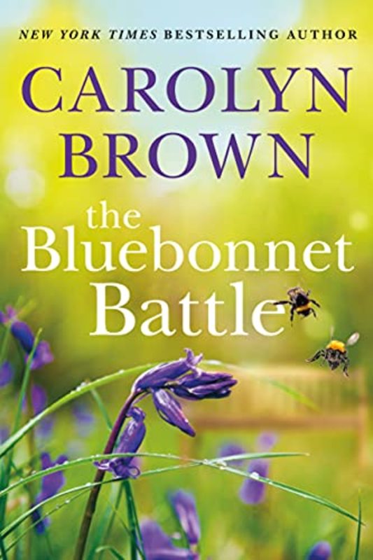 Book cover for "The Bluebonnet Battle" by Carolyn Brown
