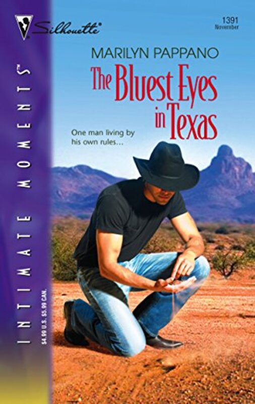 Book cover for "The Bluest Eyes in Texas" by Marilyn Pappano