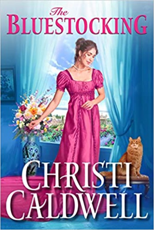 Book cover for "The Bluestocking" by Christi Caldwell