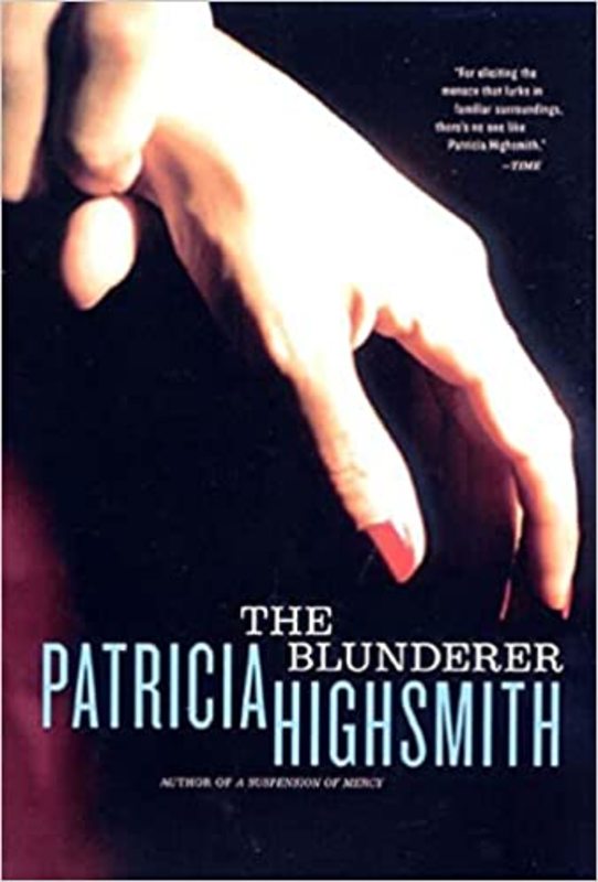 Book cover for "The Blunderer" by Patricia Highsmith
