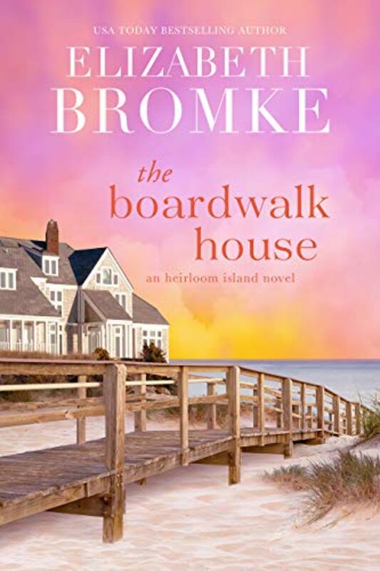 Book cover for "The Boardwalk House" by Elizabeth Bromke