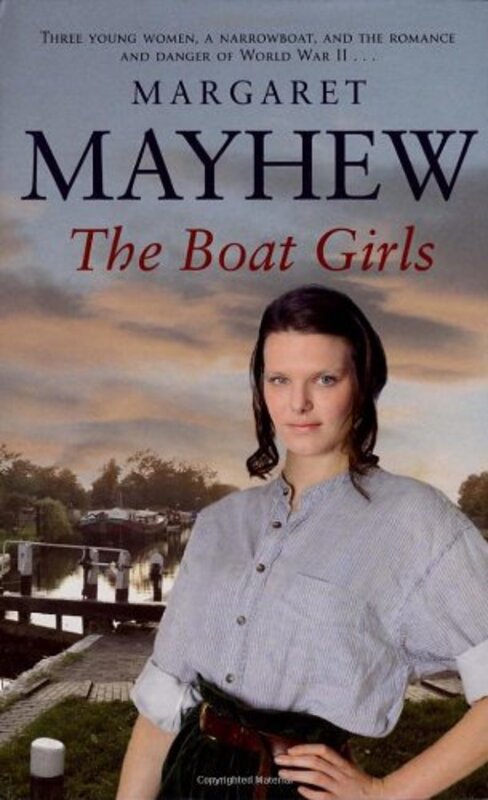 Book cover for "The Boat Girls" by Margaret Mayhew
