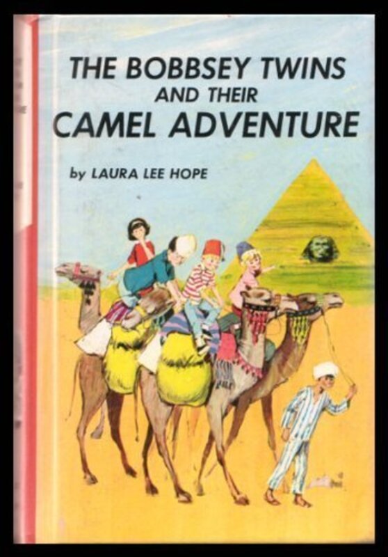 Book cover for "The Bobbsey Twins And Their Camel Adventure" by Laura Lee Hope