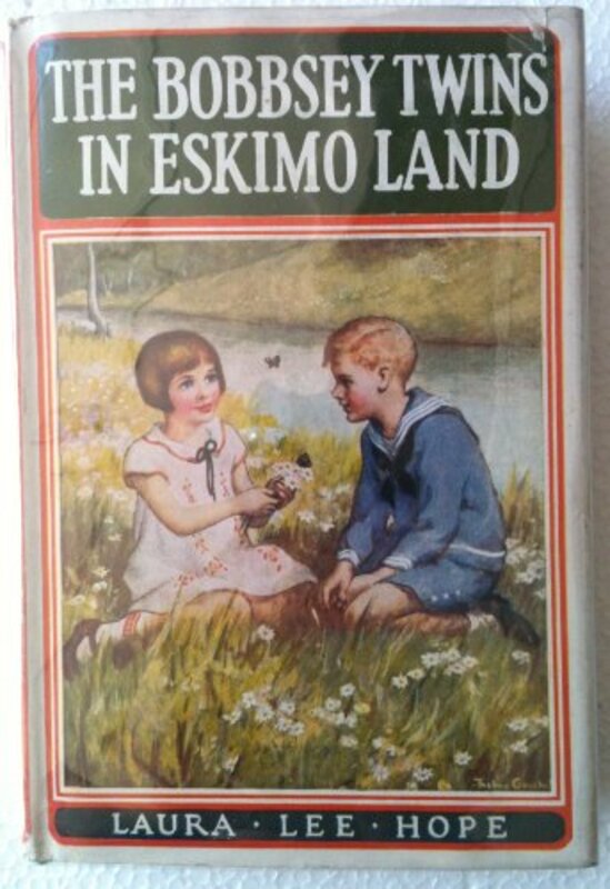 Book cover for "The Bobbsey Twins In Eskimo Land" by Laura Lee Hope