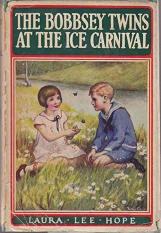 Book cover for "The Bobbsey Twins at the Ice Carnival" by Laura Lee Hope