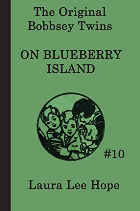 Book cover for "The Bobbsey Twins on Blueberry Island" by Laura Lee Hope