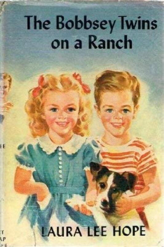 Book cover for "The Bobbsey Twins on a Ranch" by Laura Lee Hope