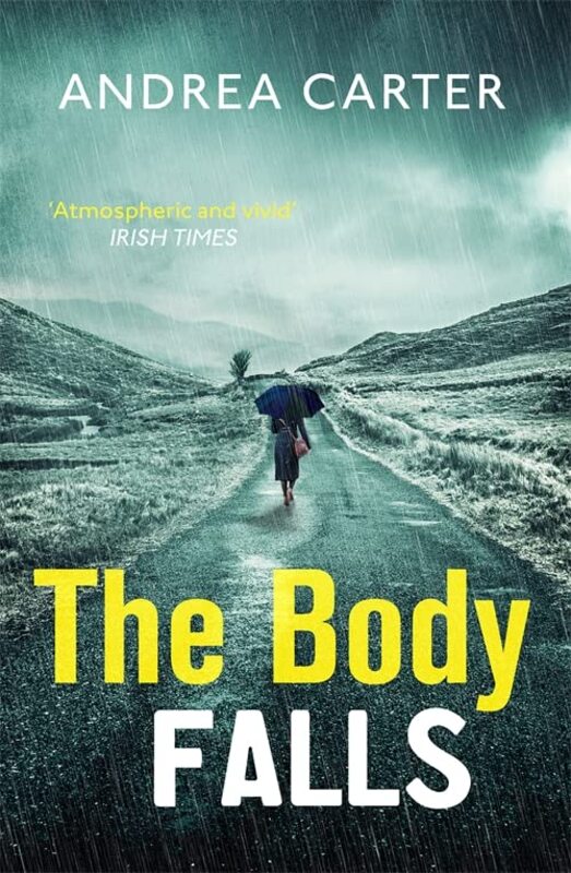 Book cover for "The Body Falls" by Andrea Carter
