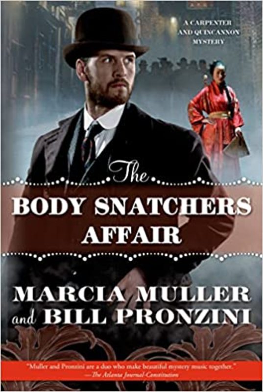 Book cover for "The Body Snatchers Affair" by Bill Pronzini