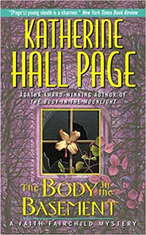 Book cover for "The Body in the Basement" by Katherine Hall Page