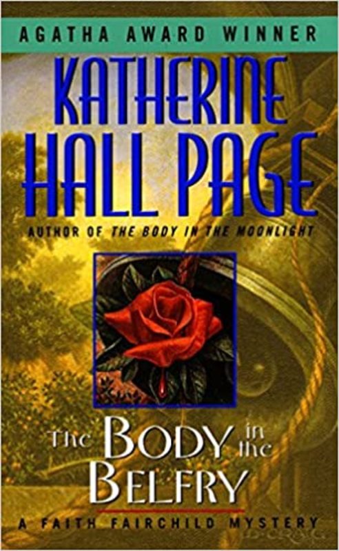 Book cover for "The Body in the Belfry" by Katherine Hall Page