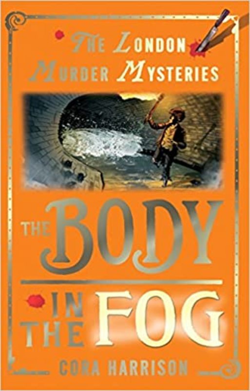 Book cover for "The Body in the Fog" by Cora Harrison