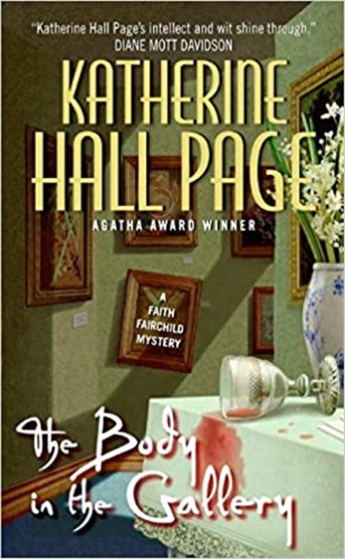 Book cover for "The Body in the Gallery" by Katherine Hall Page