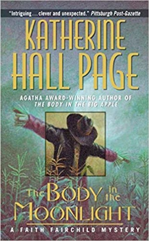 Book cover for "The Body in the Moonlight" by Katherine Hall Page