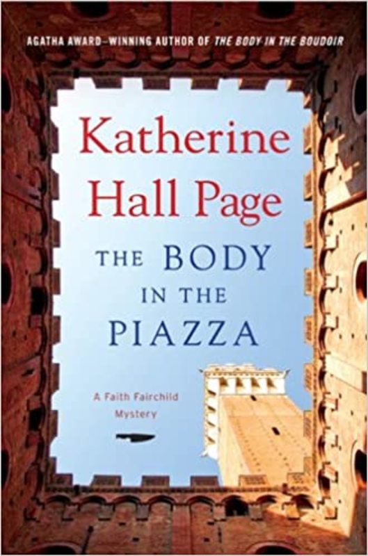 Book cover for "The Body in the Piazza" by Katherine Hall Page