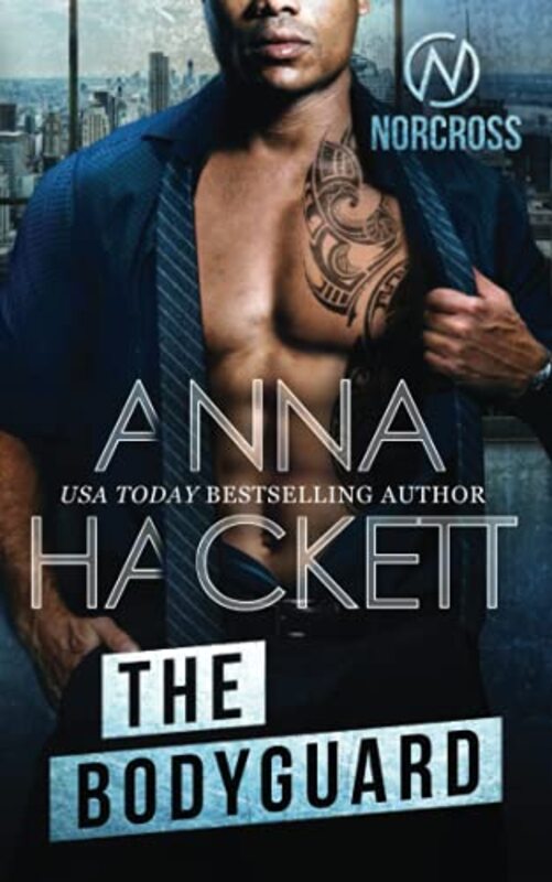 Book cover for "The Bodyguard" by Anna Hackett