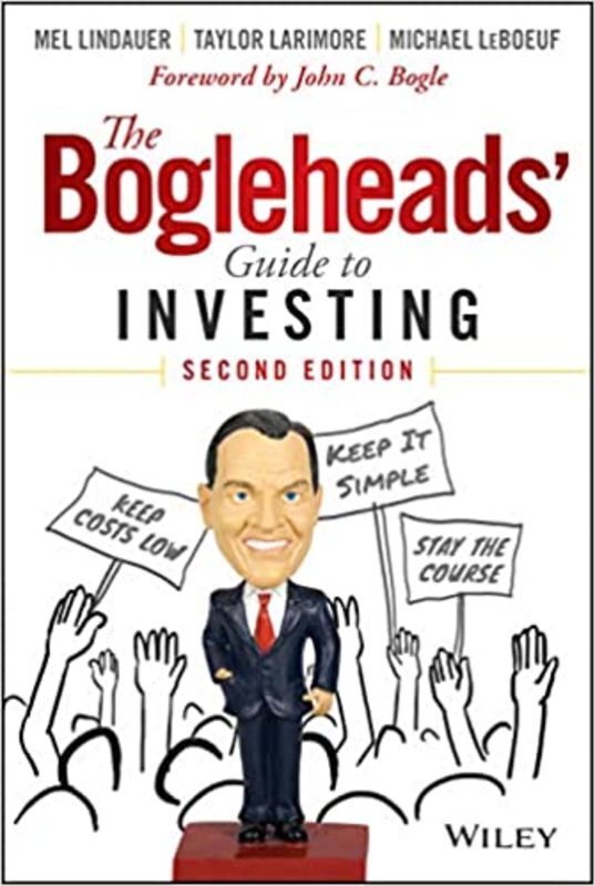 Book cover for "The Bogleheads' Guide to Investing" by Mel Lindauer