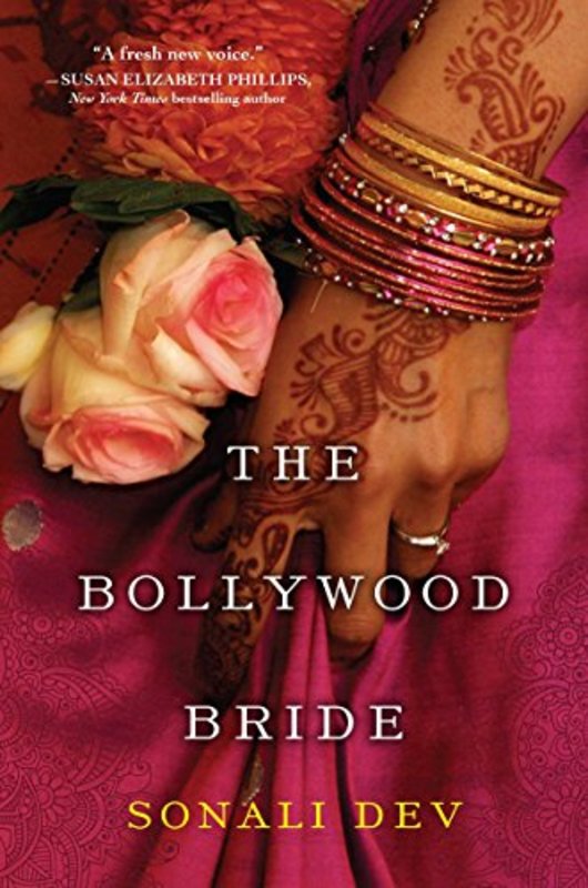 Book cover for "The Bollywood Bride" by Sonali Dev