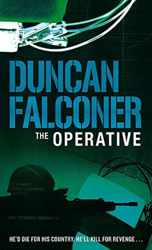 Book cover for "The Bomb Surgeon/The Operative" by Duncan Falconer