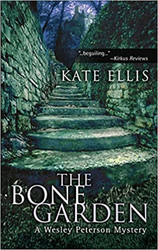 Book cover for "The Bone Garden" by Kate Ellis