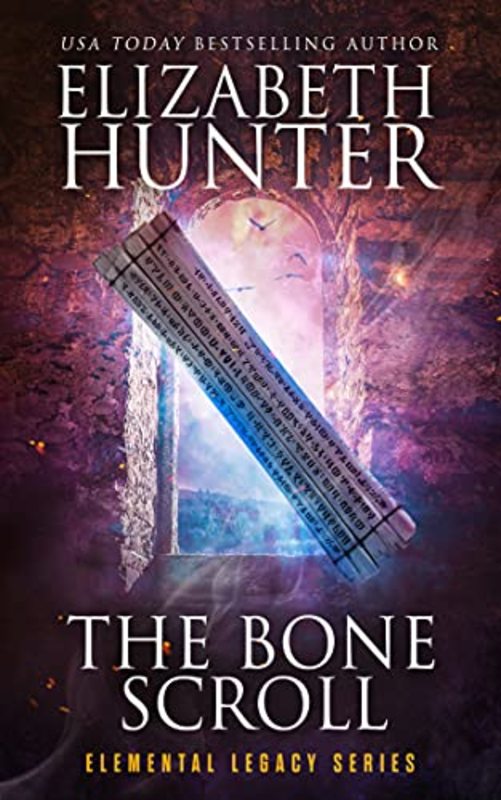 Book cover for "The Bone Scroll" by Elizabeth Hunter