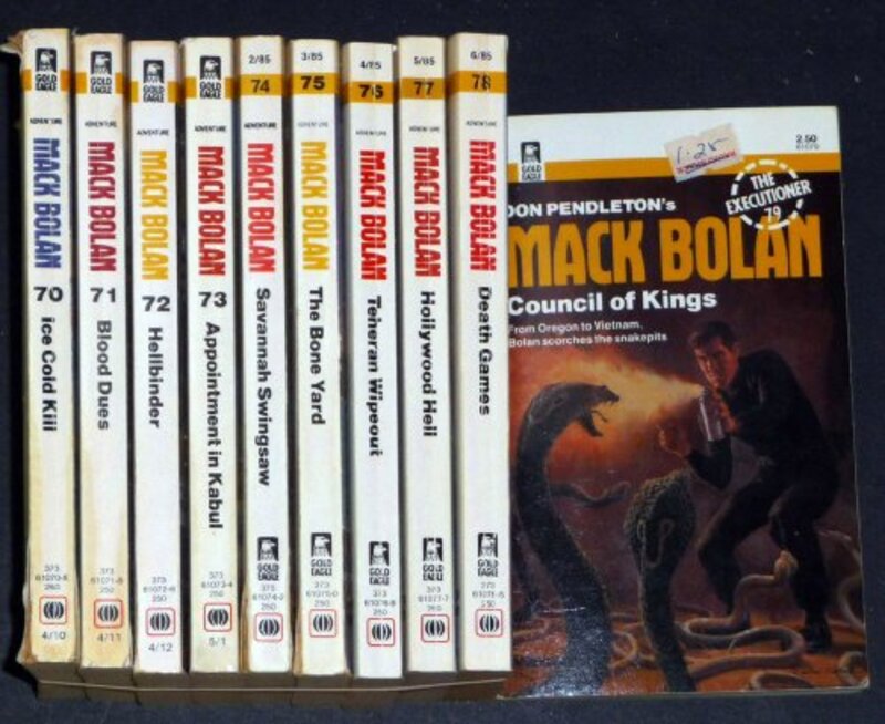 Book cover for "The Bone Yard" by Don Pendleton
