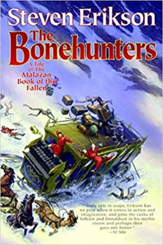 Book cover for "The Bonehunters" by Steven Erikson