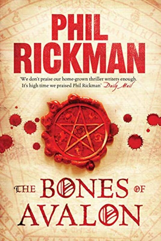 Book cover for "The Bones of Avalon" by Phil Rickman