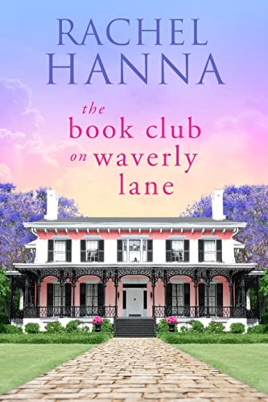 Book cover for "The Book Club On Waverly Lane" by Rachel Hanna