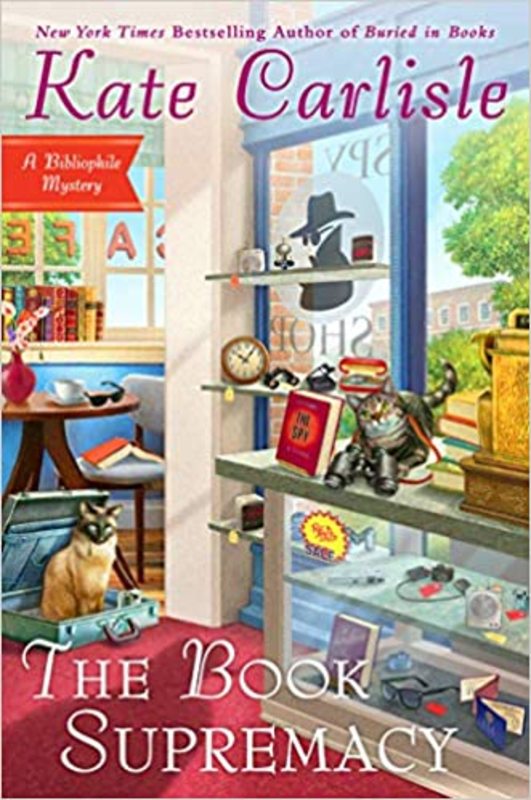 Book cover for "The Book Supremacy" by Kate Carlisle