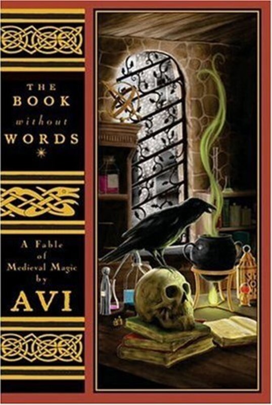 Book cover for "The Book Without Words" by Avi