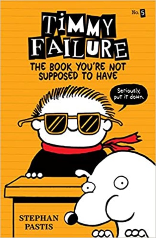 Book cover for "The Book You're Not Supposed to Have" by Stephan Pastis