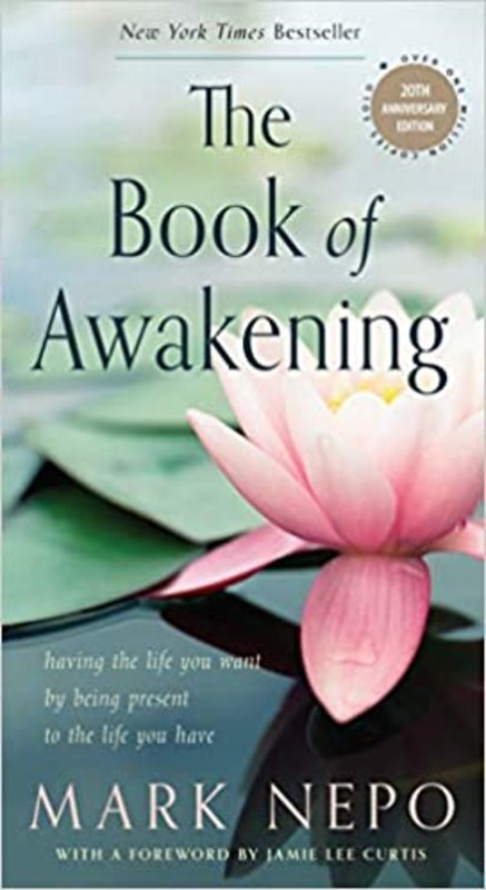 Book cover for "The Book of Awakening" by Mark Nepo